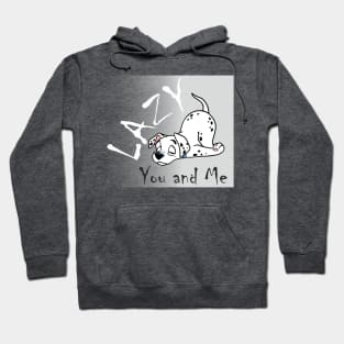 LAZY  you and me Hoodie